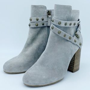 NEW BP Taupe Suade Studded Ankle Boot